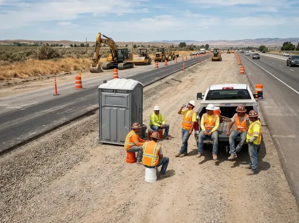 highway-road-construction-crew-007 — frequently asked questions, Porta Potty and Restroom Rentals in Seminole, TX